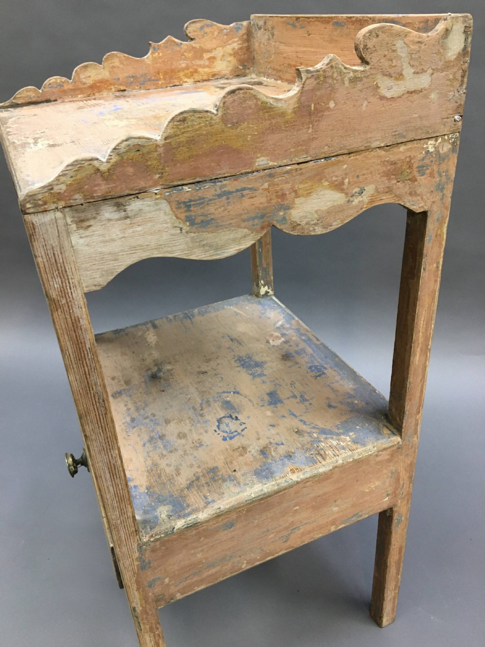 George III Pine Side Table View IV