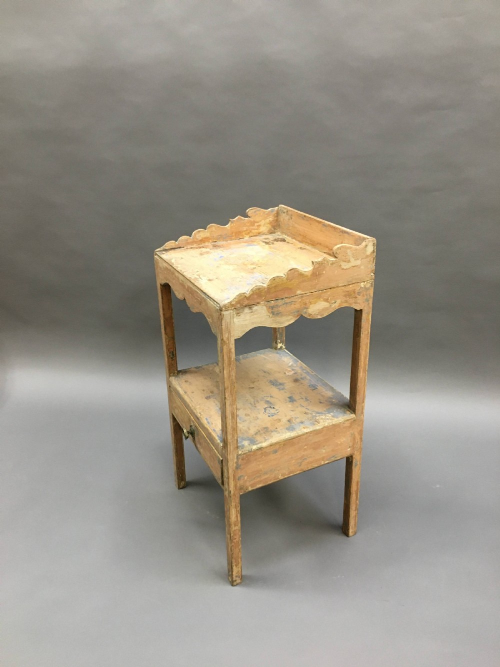 George III Pine Side Table View V