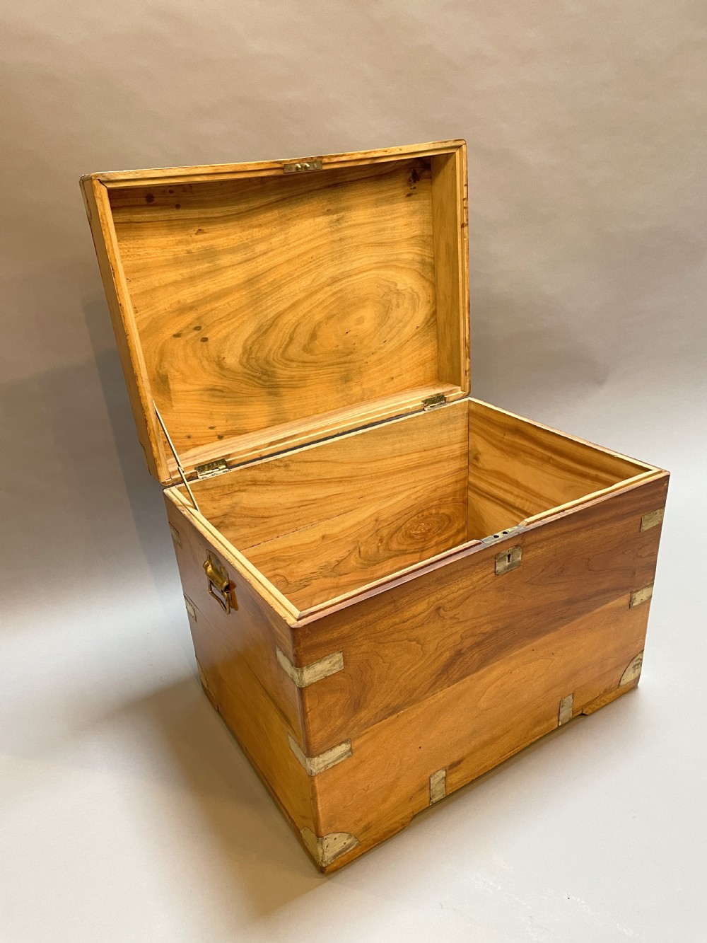 C19th Camphor Campaign Trunk View VIII
