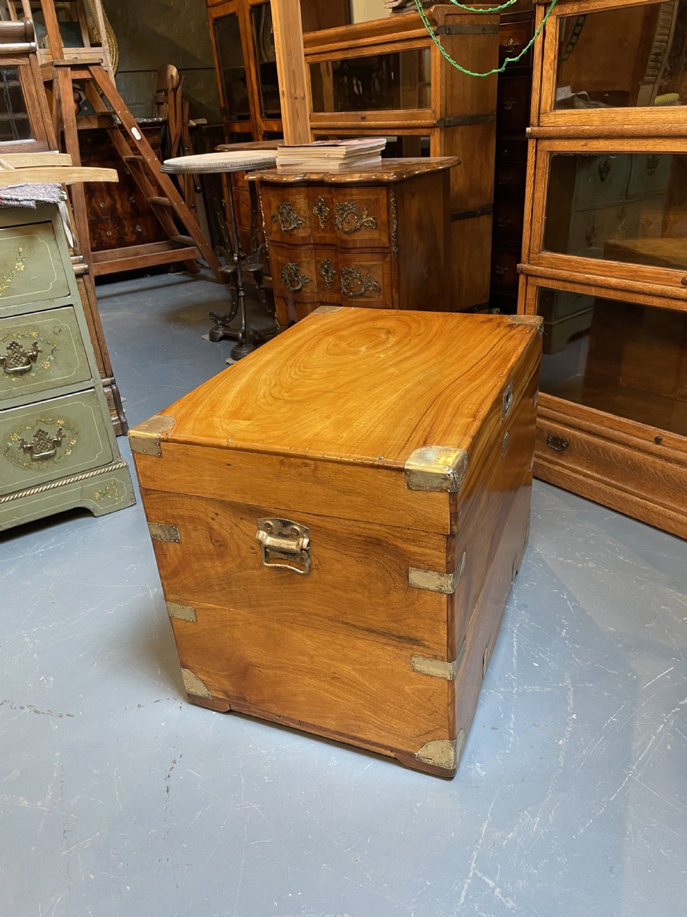 C19th Camphor Campaign Trunk View XIV