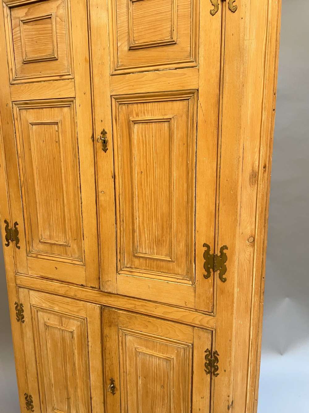George III Pine Corner Cupboard View II