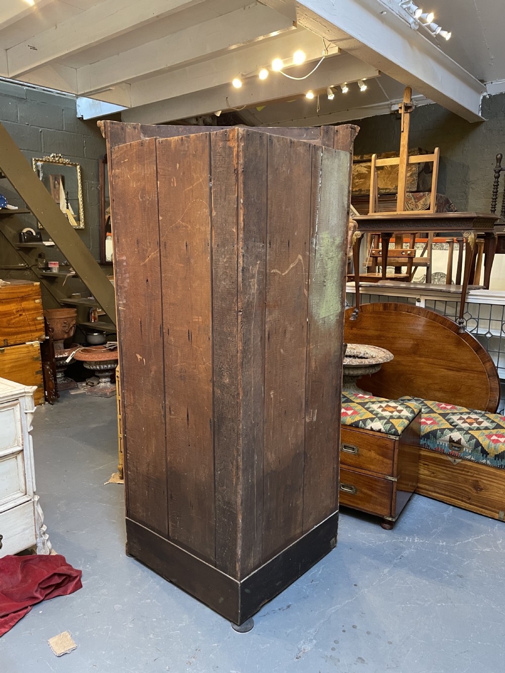 George III Pine Corner Cupboard View IV
