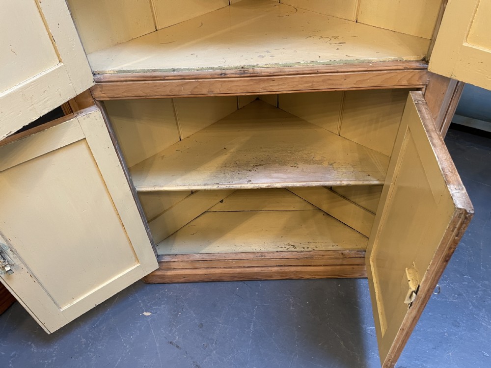 George III Pine Corner Cupboard View VII