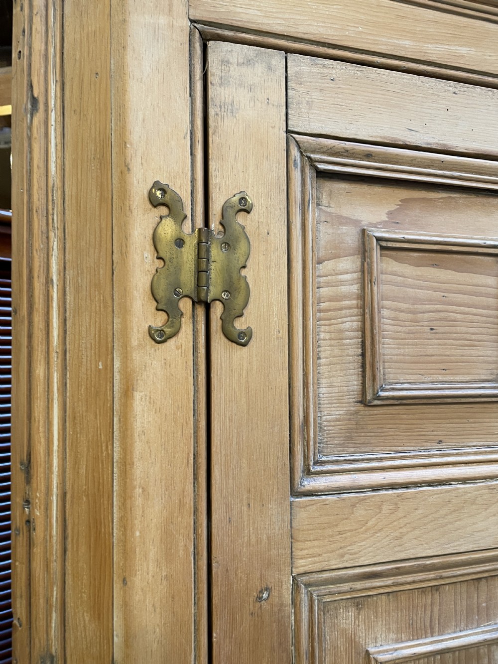 George III Pine Corner Cupboard View X