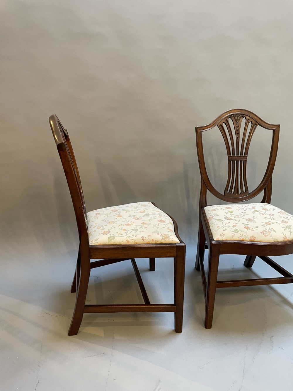 Pair Georgian Side Chairs View III