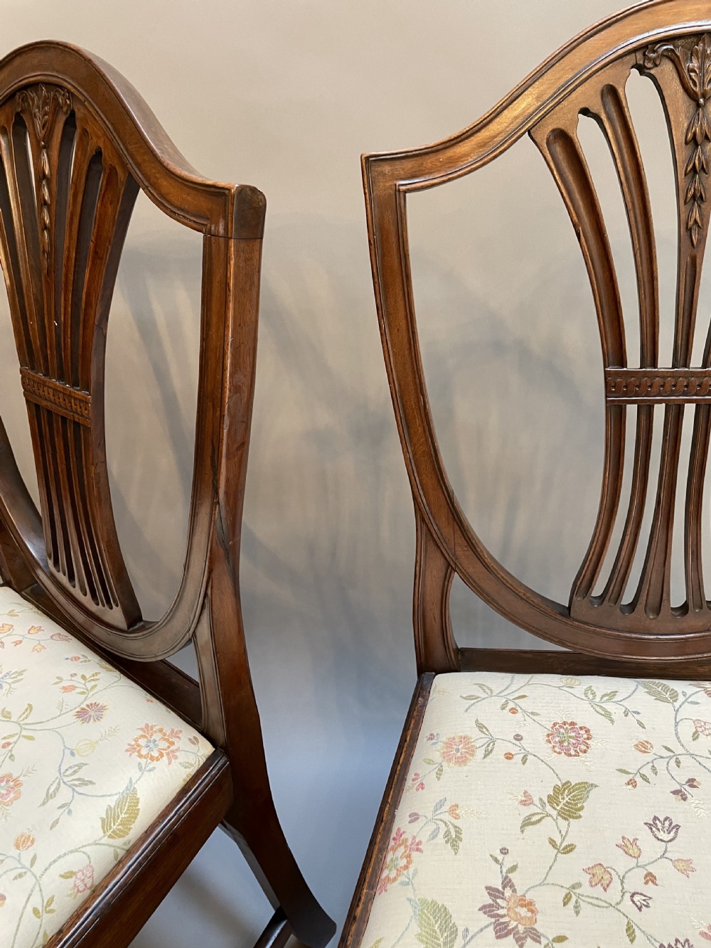 Pair Georgian Side Chairs View V