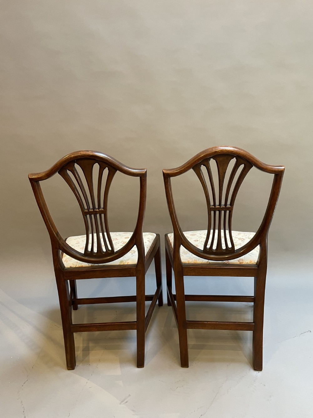 Pair Georgian Side Chairs View VI