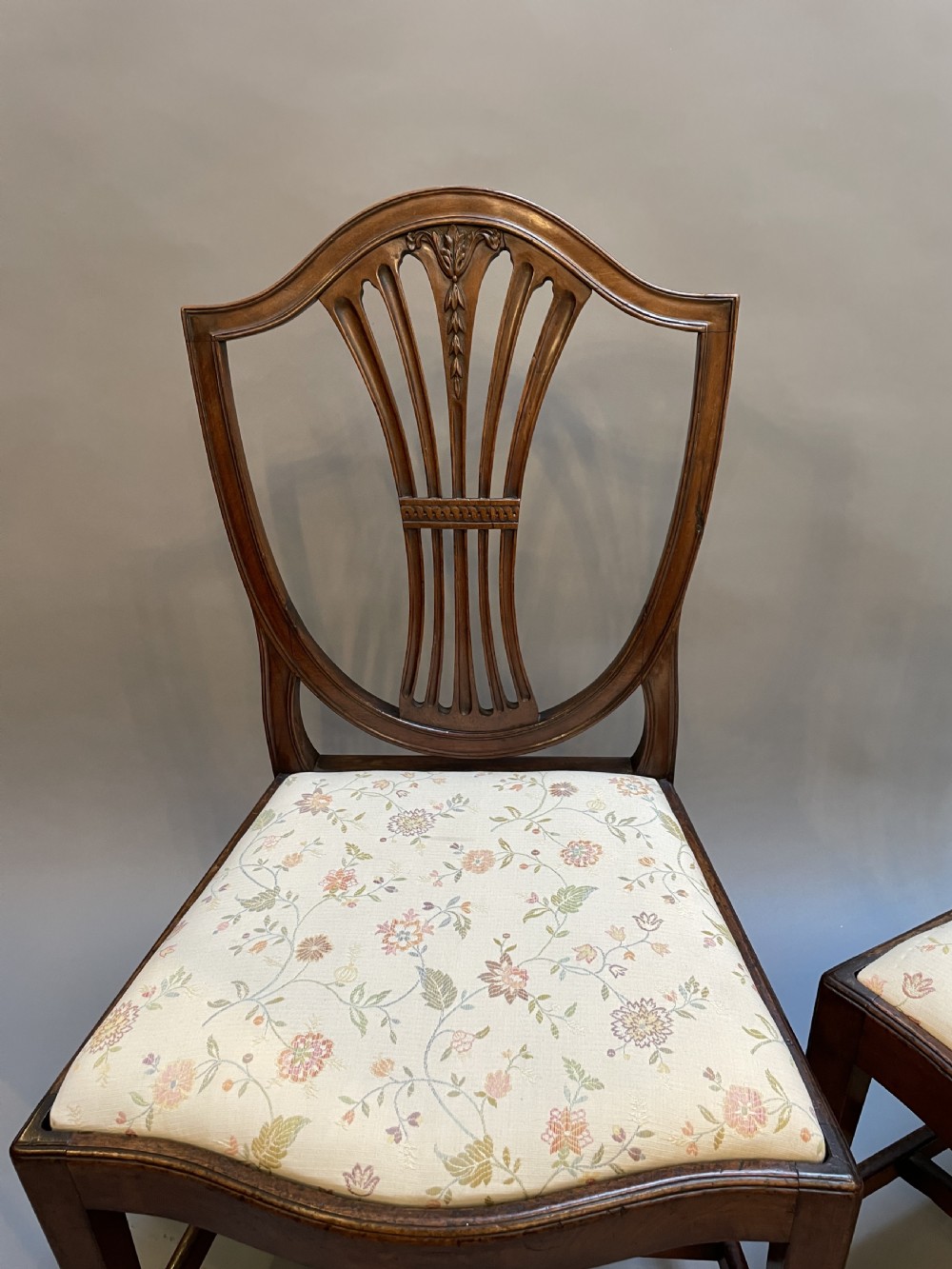 Pair Georgian Side Chairs View IX