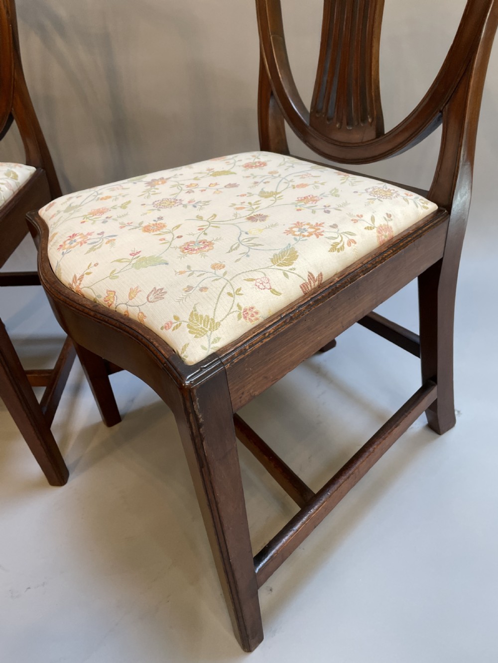 Pair Georgian Side Chairs View XI