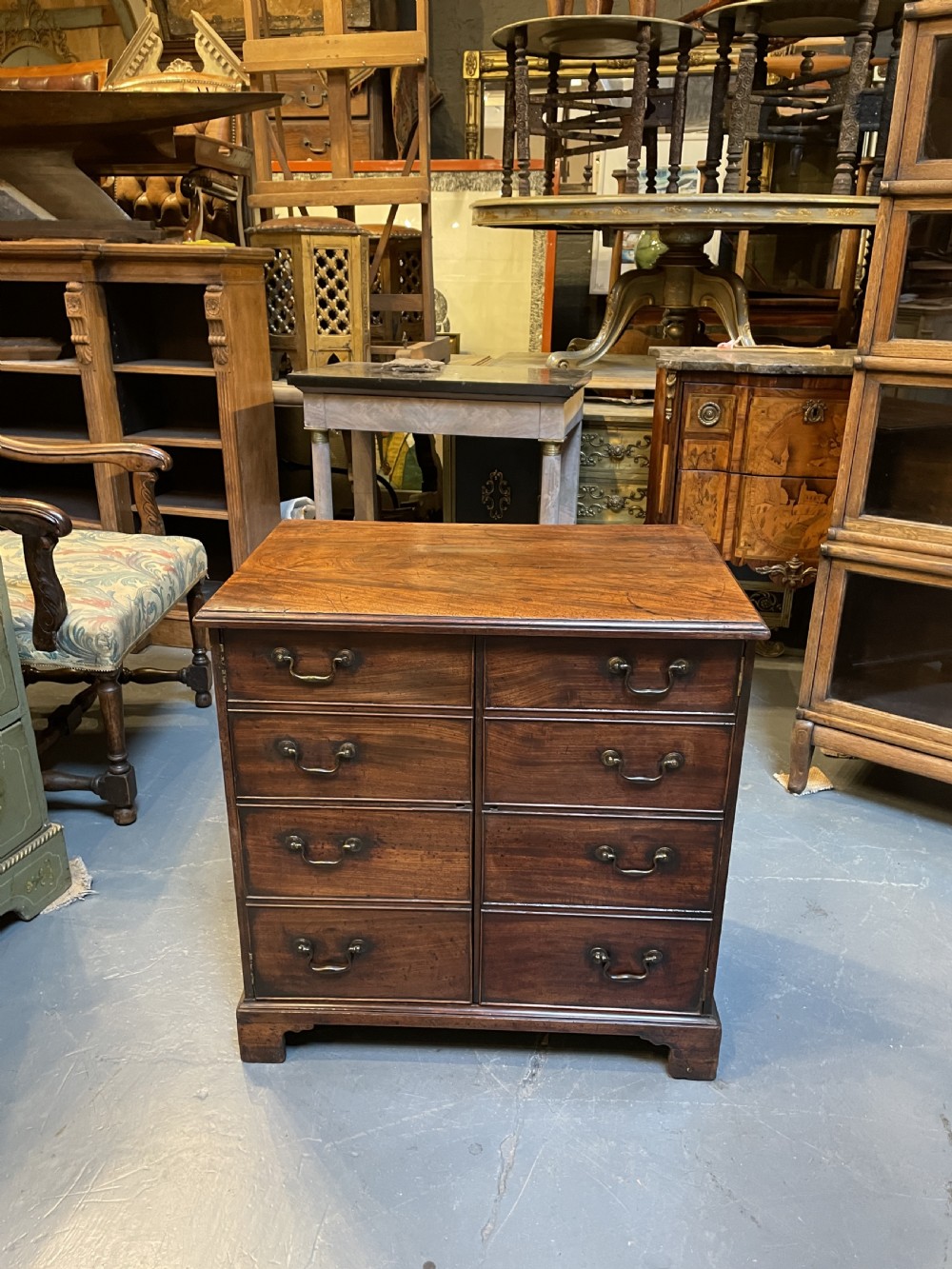 George III Mahogany Side Cabinet View III