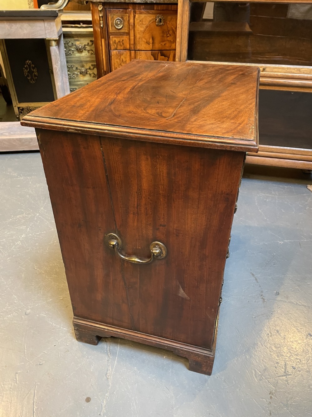 George III Mahogany Side Cabinet View V