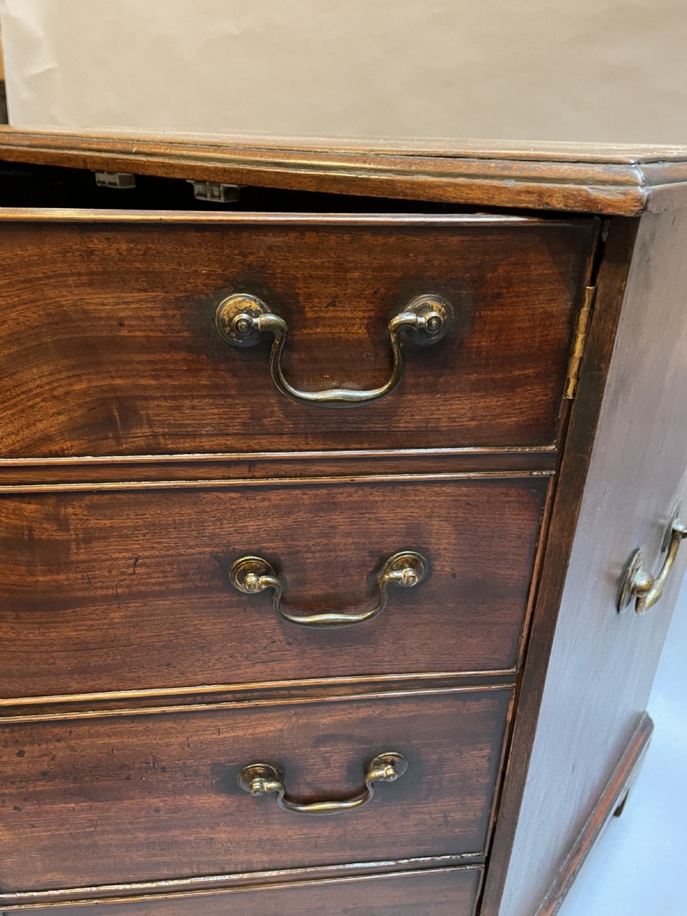 George III Mahogany Side Cabinet View VIII