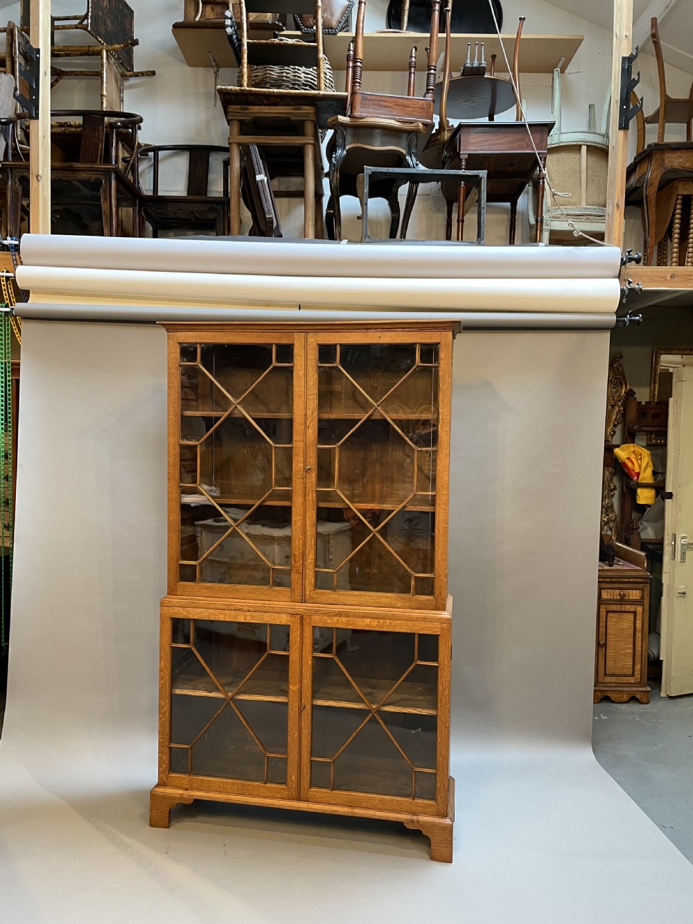 George III library bookcase View II