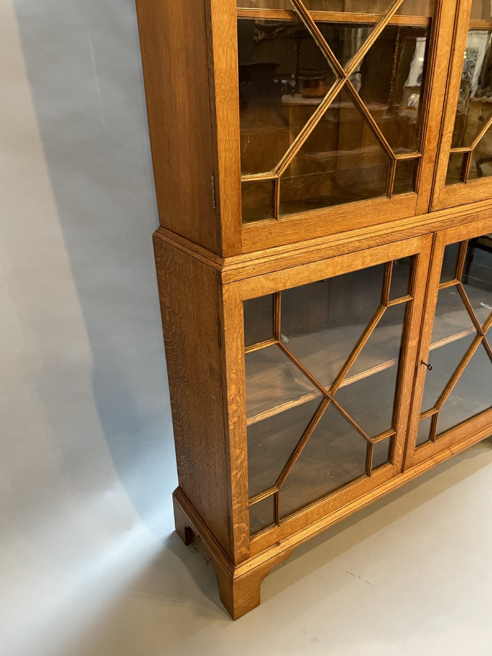 George III library bookcase View X