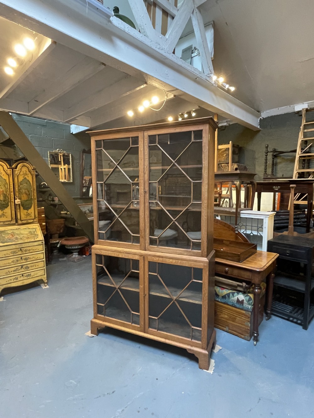 George III library bookcase View XI