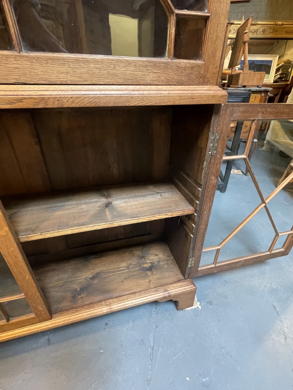 George III library bookcase View XVI