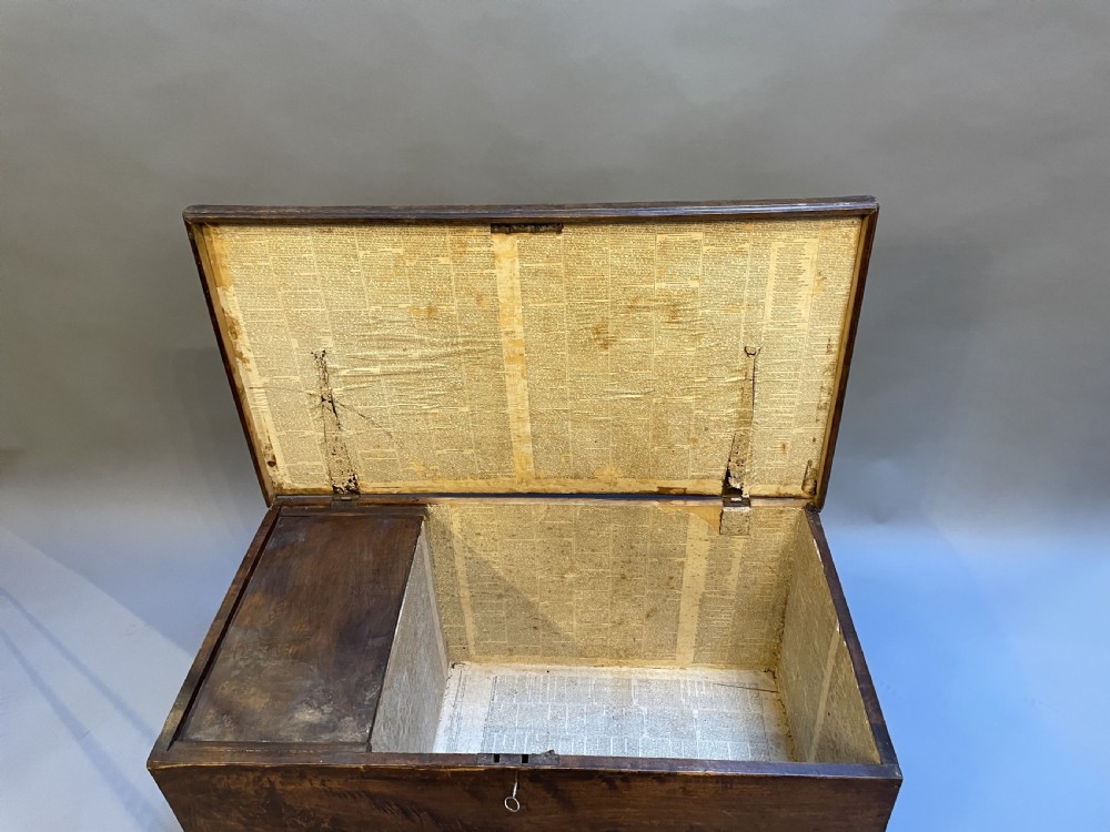 C19th elm trunk View III