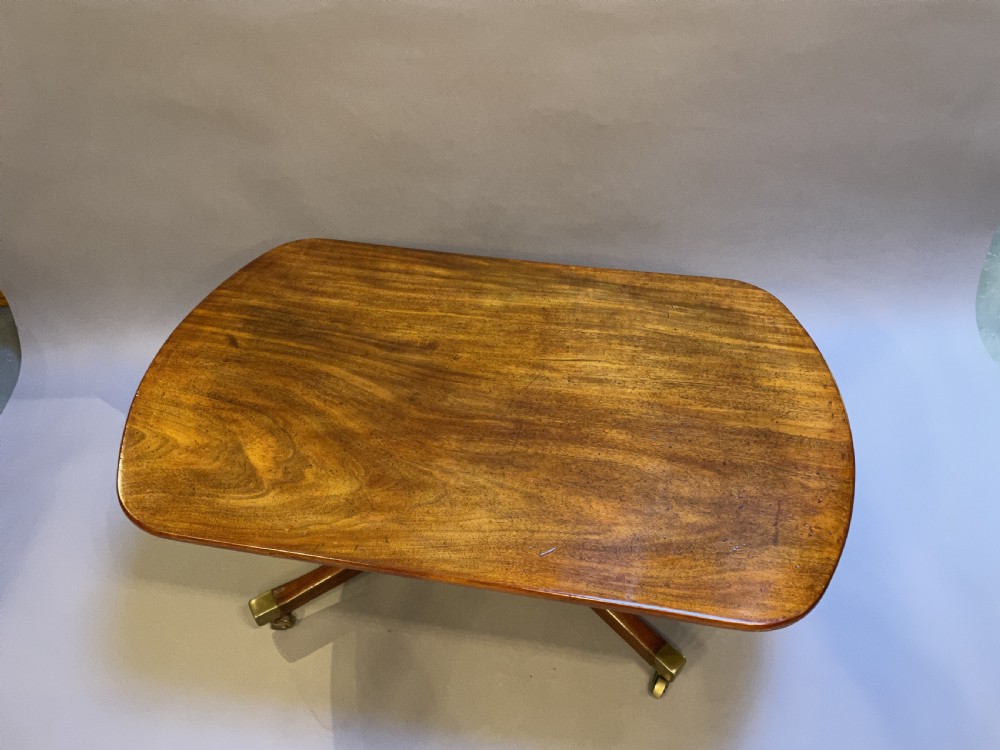 C19th Mahogany Coffee Table View II