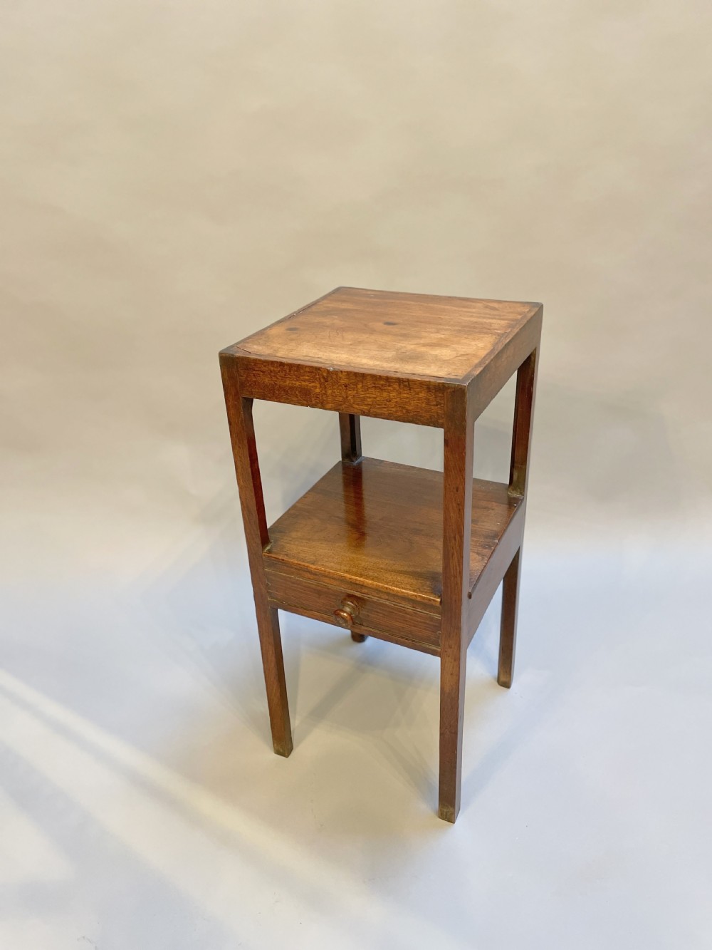 George III mahogany side table