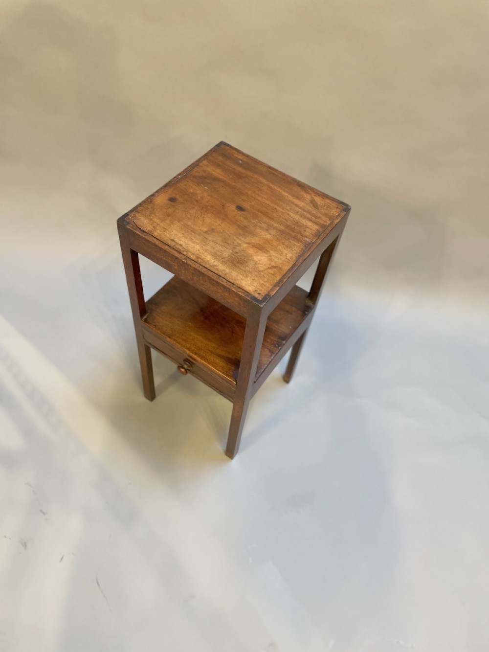 George III mahogany side table View II