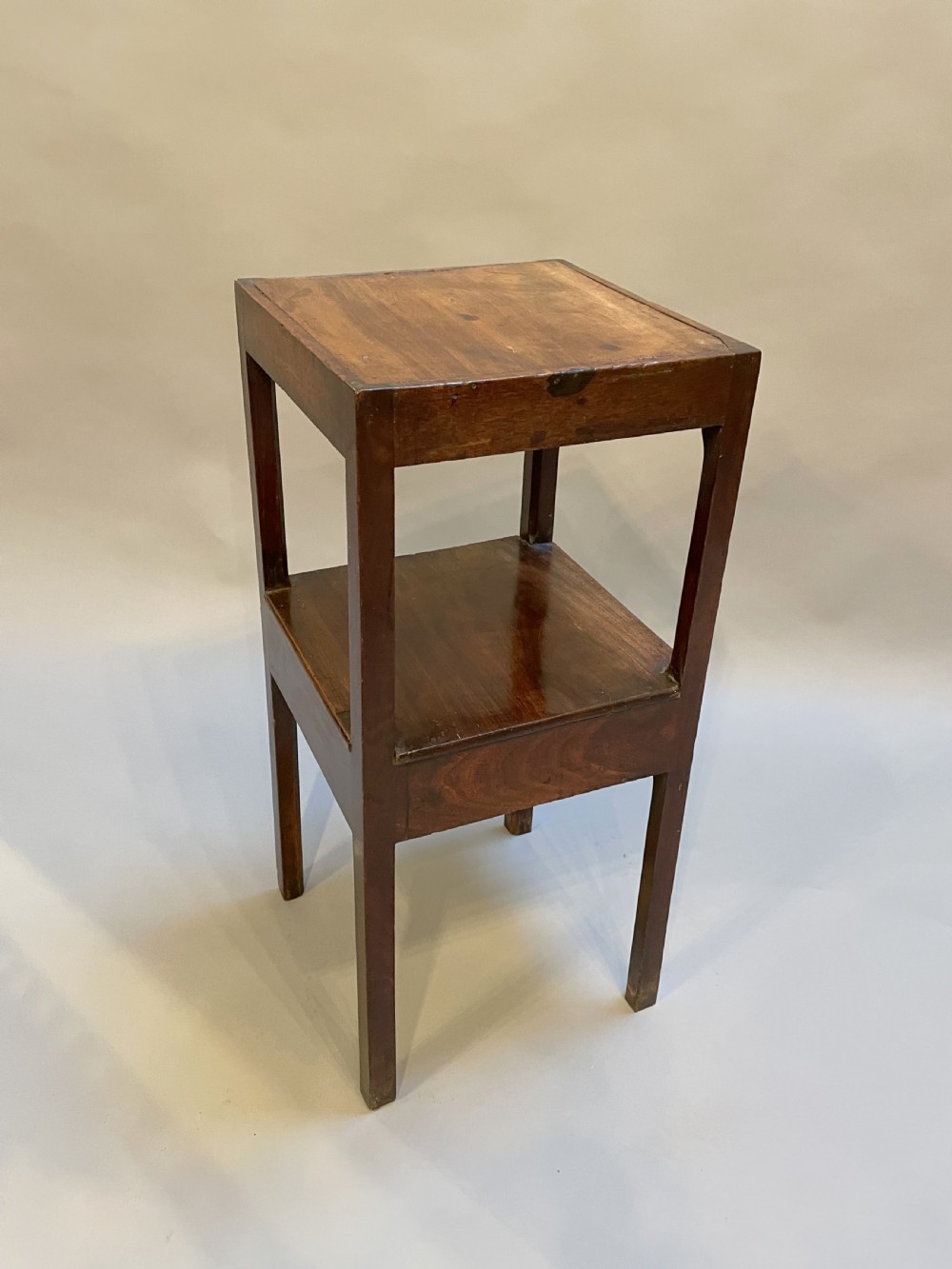 George III mahogany side table View V
