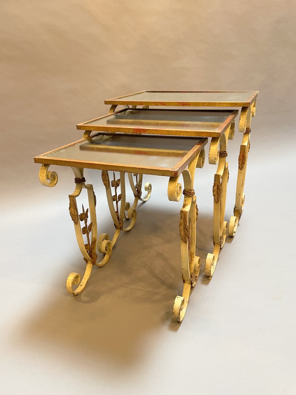 Italian Nest Of 3 Tables View V