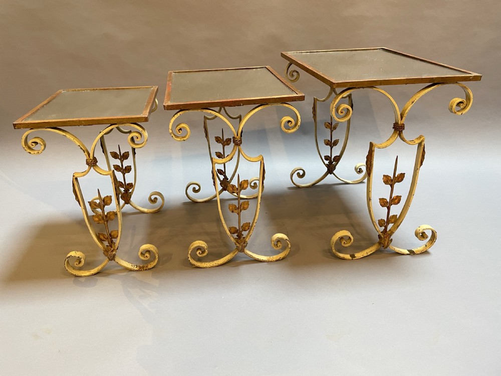 Italian Nest Of 3 Tables View VII