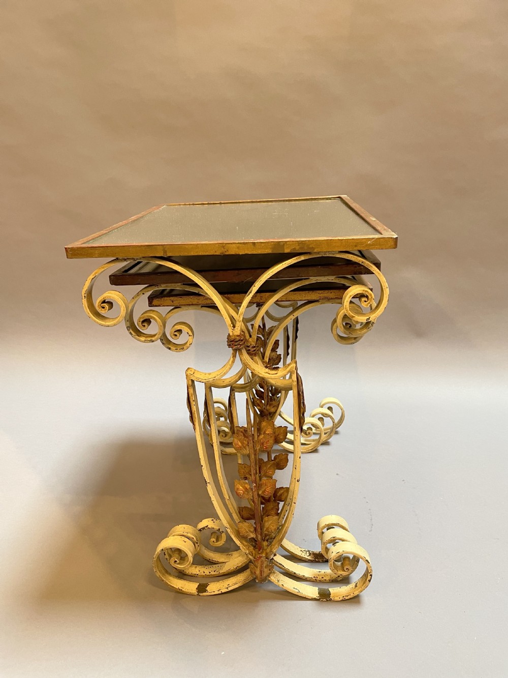 Italian Nest Of 3 Tables View XI