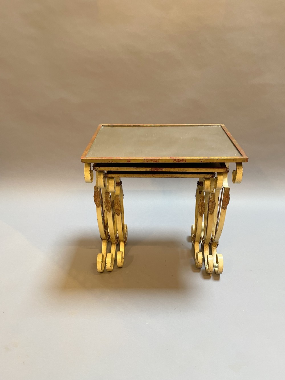 Italian Nest Of 3 Tables View XII