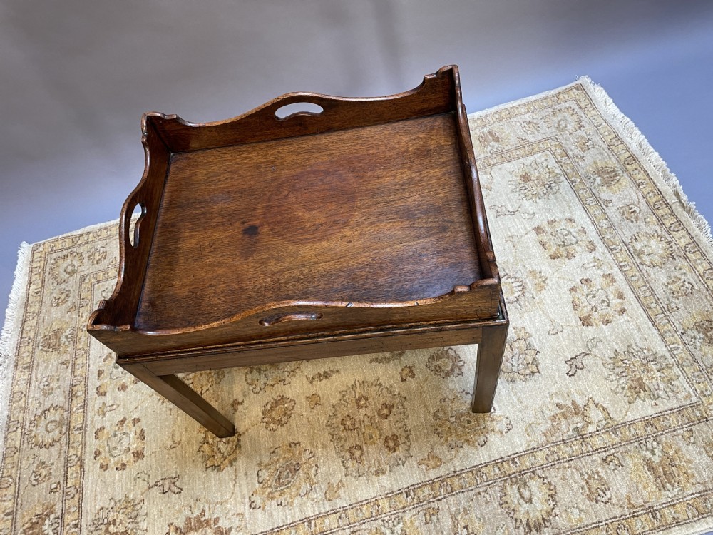 Georgian Butlers Tray Coffee Table View IV