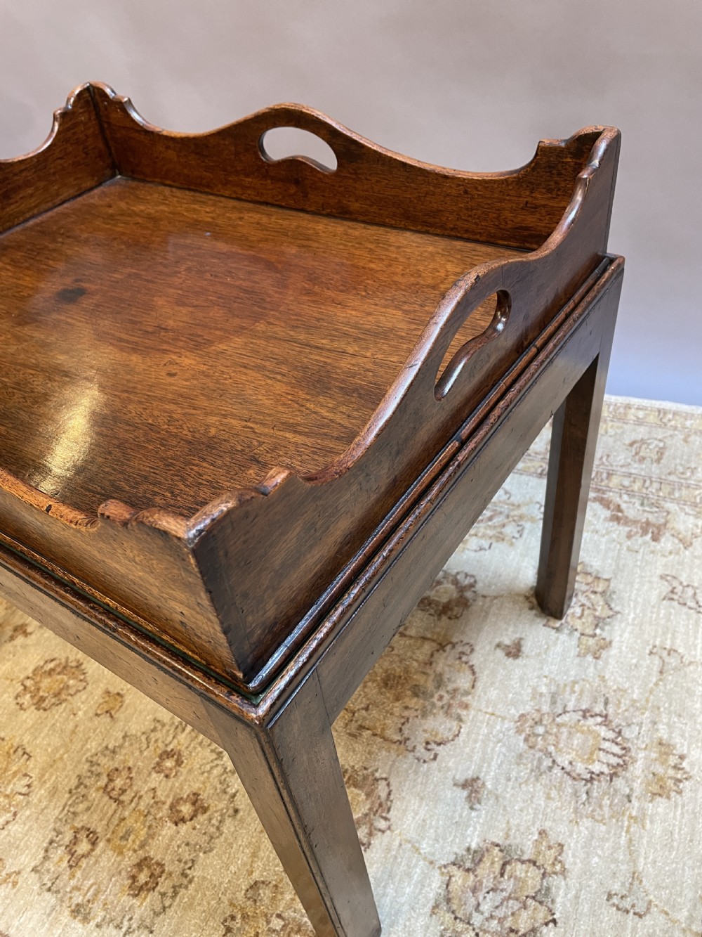 Georgian Butlers Tray Coffee Table View V