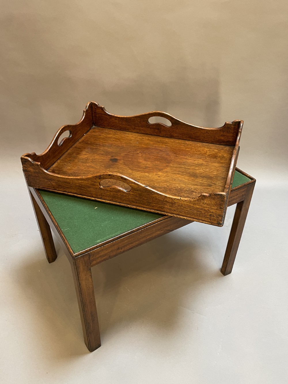 Georgian Butlers Tray Coffee Table View IX