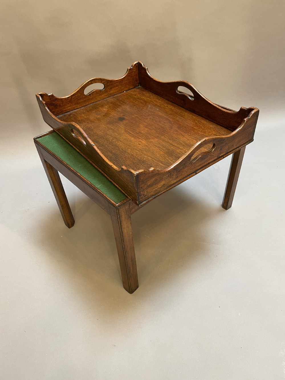 Georgian Butlers Tray Coffee Table View XI