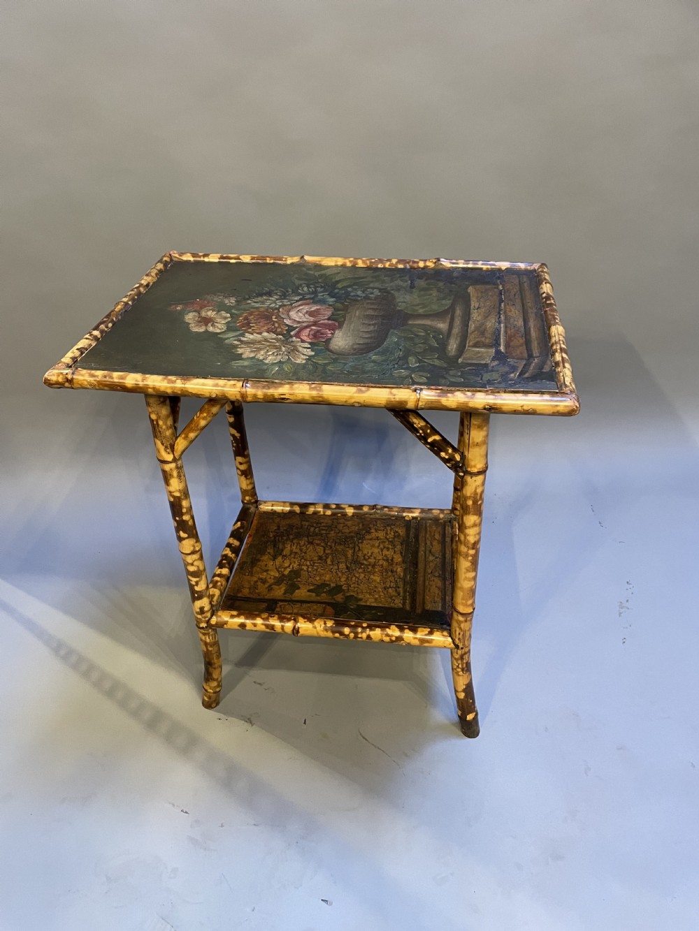 Victorian bamboo side table