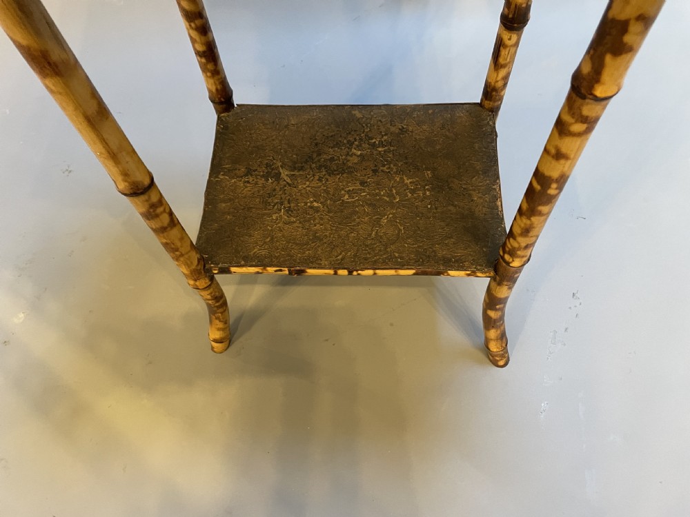 Victorian Bamboo And Painted Table View III