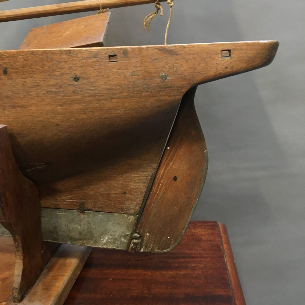 C19th mahogany pond yacht View IX