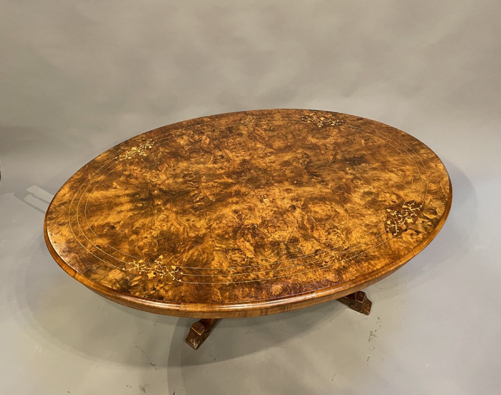 Victorian Walnut Coffee Table View II