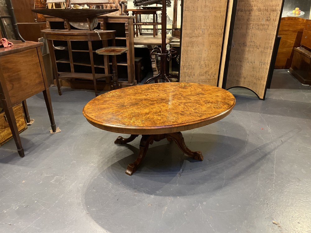 Victorian Walnut Coffee Table View IV