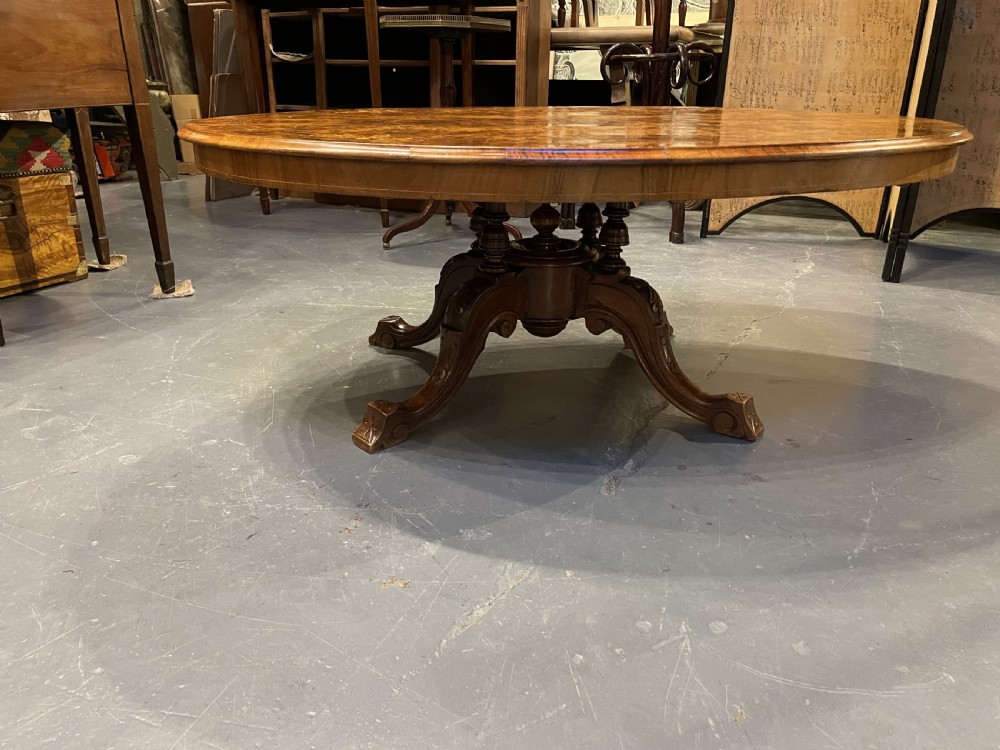 Victorian Walnut Coffee Table View V