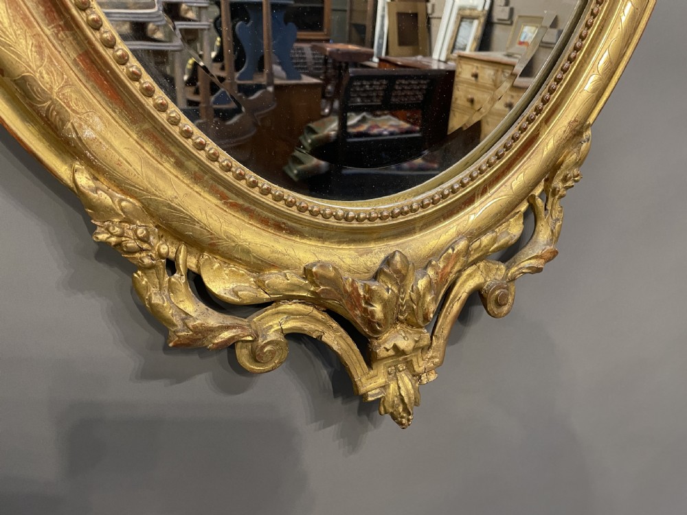 C19th French Gilt Wall Mirror View V