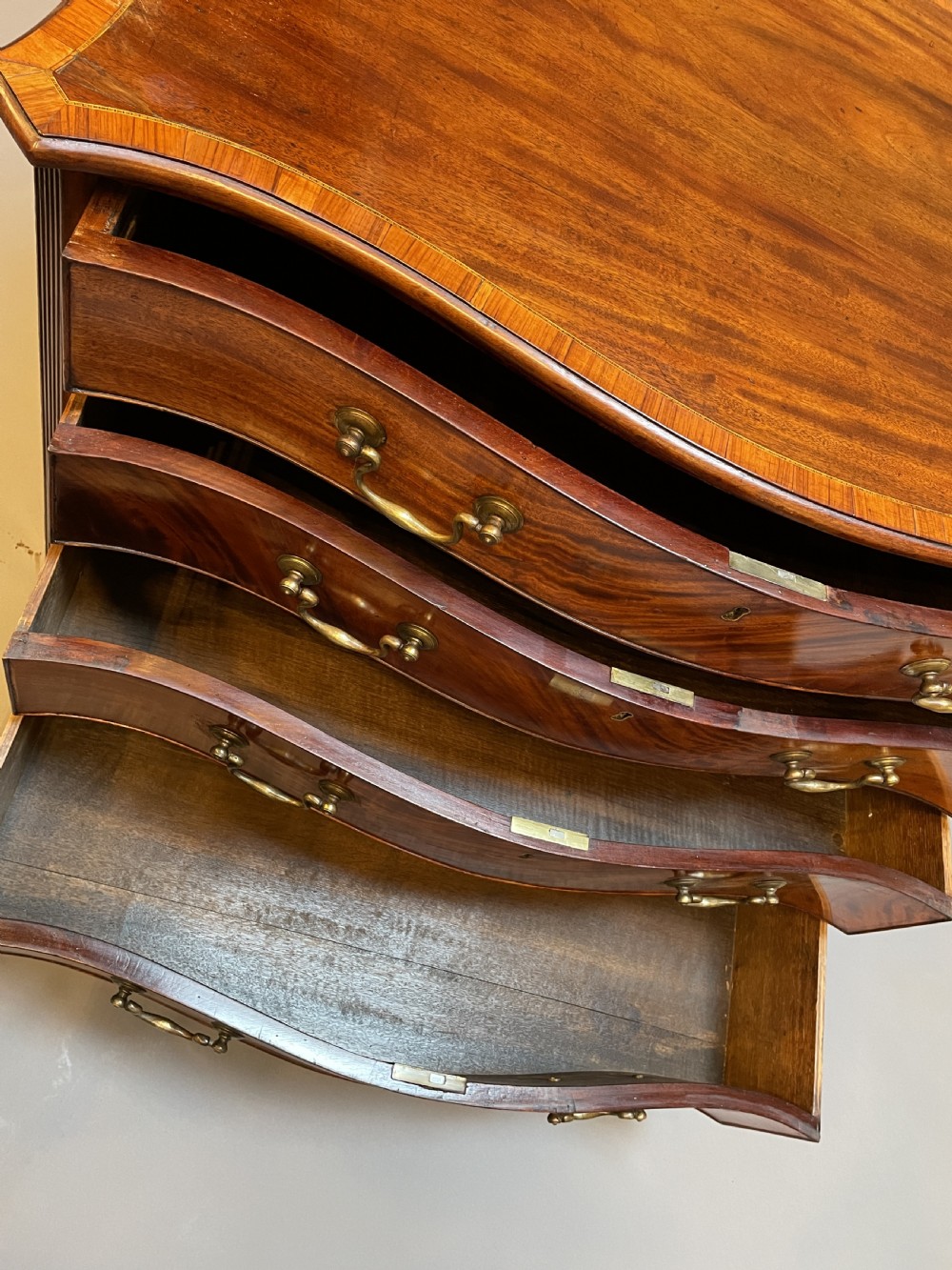 George III Chest Of Drawers, Attributed Gillows View XI