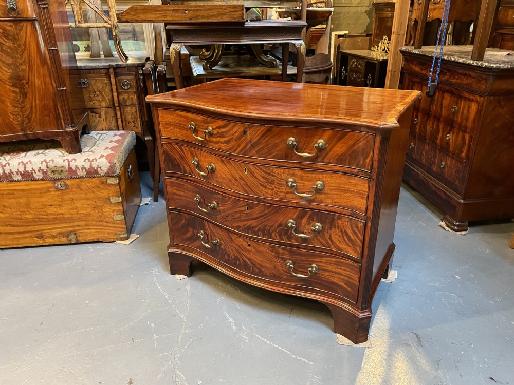 George III Chest Of Drawers, Attributed Gillows View XIII