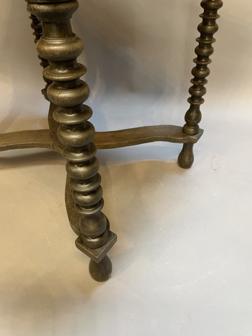 C18th Oak Country Table View II