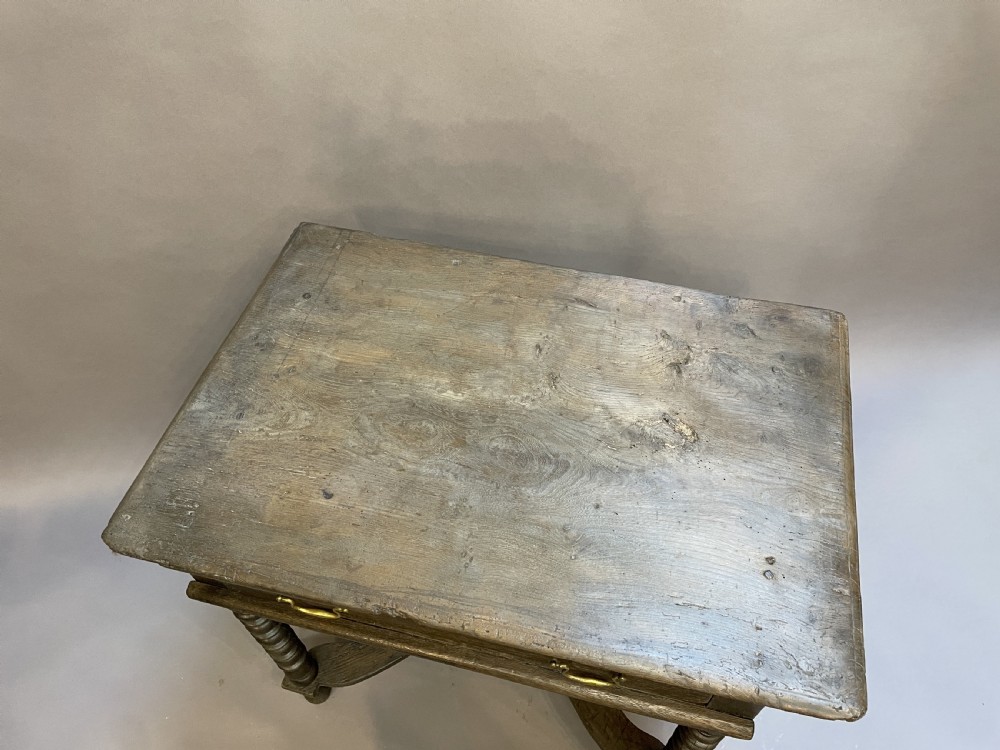 C18th Oak Country Table View III