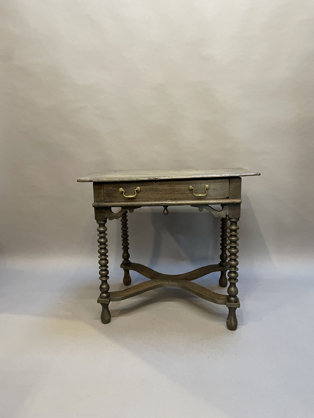 C18th Oak Country Table View V