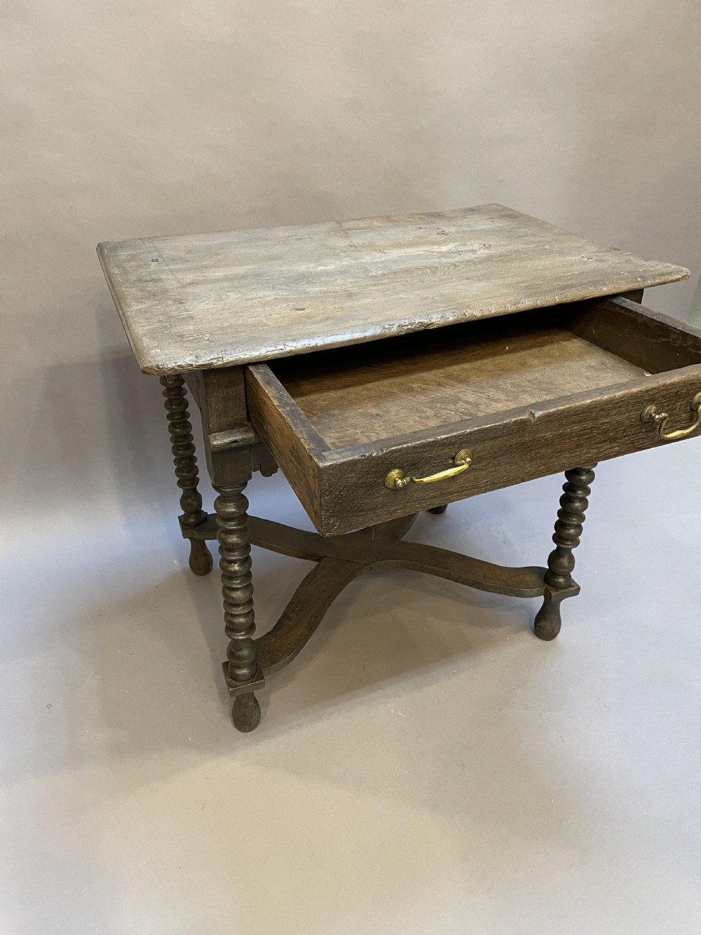 C18th Oak Country Table View VI