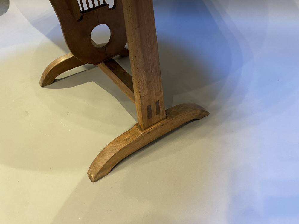 French pine Vendange table View VI
