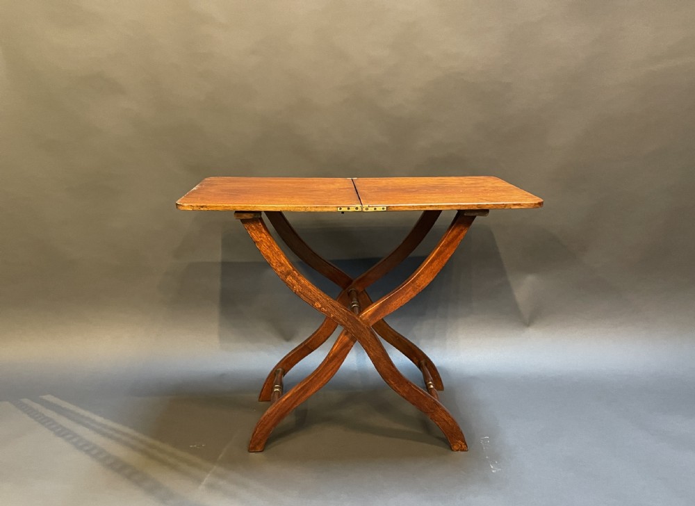 C19th Mahogany Coaching Table View IV