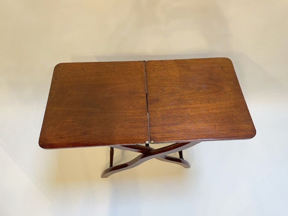 C19th Mahogany Coaching Table View VIII