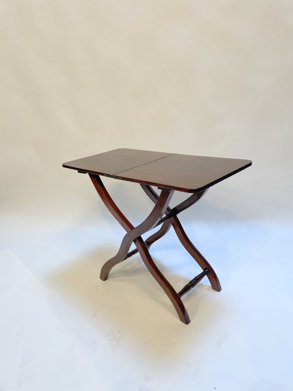 C19th Mahogany Coaching Table View IX